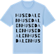Blue Soul t-shirt med Husedalen ordlek t-shirt