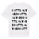 Huttla kvarn ordlek t-shirt