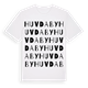 Huvdaby ordlek t-shirt
