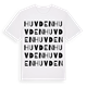 Huvden ordlek t-shirt