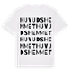 Huvudshemmet ordlek t-shirt