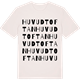 Vintage White t-shirt med Huvudtoftan ordlek t-shirt
