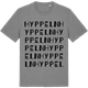 Mid Heather Gray t-shirt med Hyppeln ordlek t-shirt