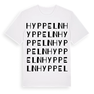 Hyppeln ordlek t-shirt – ekologisk bomull t-shirt från Pinshirt