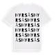 Hyrsås ordlek t-shirt