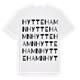 Hyttehamn ordlek t-shirt