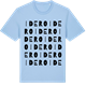 Blue Soul t-shirt med Idero ordlek t-shirt