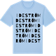 Blue Soul t-shirt med Ideström ordlek t-shirt