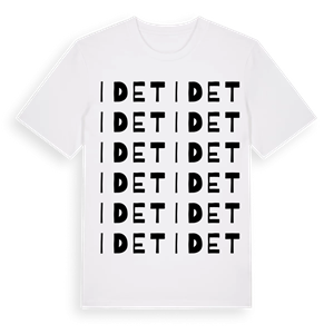 Idet ordlek t-shirt – ekologisk bomull t-shirt från Pinshirt