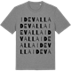 Mid Heather Gray t-shirt med Idevalla ordlek t-shirt