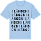 Blue Soul t-shirt med Ilängen ordlek t-shirt