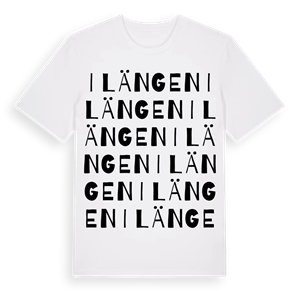 Ilängen ordlek t-shirt – ekologisk bomull t-shirt från Pinshirt
