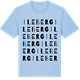 Blue Soul t-shirt med Ileberg ordlek t-shirt