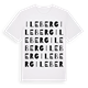 Ileberg ordlek t-shirt
