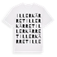 Illerkärret ordlek t-shirt