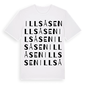 Illsåsen ordlek t-shirt – ekologisk bomull t-shirt från Pinshirt