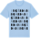 Blue Soul t-shirt med Ingärdan ordlek t-shirt