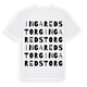 Ingareds torg ordlek t-shirt