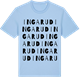 Blue Soul t-shirt med Ingarud ordlek t-shirt