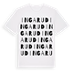 Ingarud ordlek t-shirt