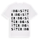 Ingasäter ordlek t-shirt