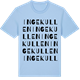 Blue Soul t-shirt med Ingekullen ordlek t-shirt