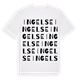 Ingelse ordlek t-shirt