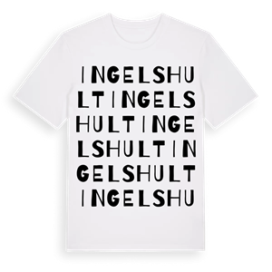 Ingelshult ordlek t-shirt – ekologisk bomull t-shirt från Pinshirt