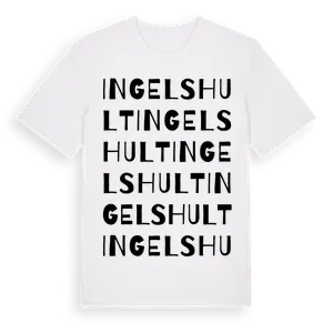 Ingelshult ordlek t-shirt – ekologisk bomull t-shirt från Pinshirt