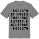 Mid Heather Gray t-shirt med Ingelstorp ordlek t-shirt