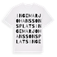 Ingemar Johanssons Plats ordlek t-shirt