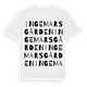 Ingemarsgården ordlek t-shirt