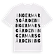 Ingermarsgården ordlek t-shirt