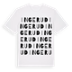 Ingerud ordlek t-shirt