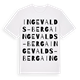 Ingevalds-Berga ordlek t-shirt