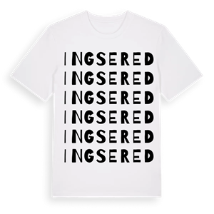 Ingsered ordlek t-shirt – ekologisk bomull t-shirt från Pinshirt
