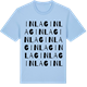 Blue Soul t-shirt med Inlag ordlek t-shirt
