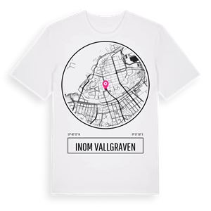 Inom Vallgraven t-shirt – ekologisk bomull t-shirt från Pinshirt