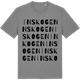Mid Heather Gray t-shirt med Inskogen ordlek t-shirt