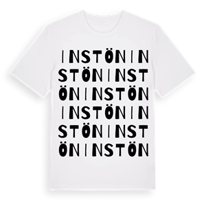 Instön ordlek t-shirt – ekologisk bomull t-shirt från Pinshirt