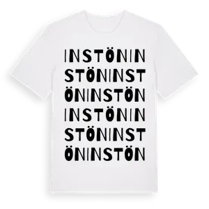 Instön ordlek t-shirt – ekologisk bomull t-shirt från Pinshirt