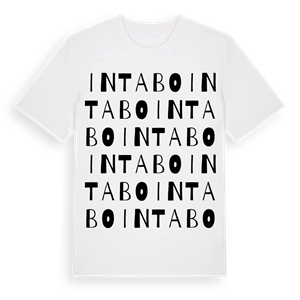 Intabo ordlek t-shirt – ekologisk bomull t-shirt från Pinshirt