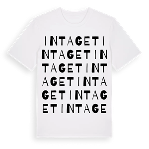 Intaget ordlek t-shirt – ekologisk bomull t-shirt från Pinshirt