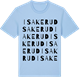 Blue Soul t-shirt med Isakerud ordlek t-shirt