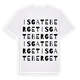 Isgateberget ordlek t-shirt