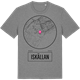 Mid Heather Gray t-shirt med Iskällan t-shirt