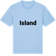 Blue Soul t-shirt med Island fetstil t-shirt