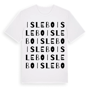 Islebo ordlek t-shirt – ekologisk bomull t-shirt från Pinshirt