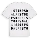 Istorpsdala ordlek t-shirt