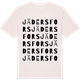 Vintage White t-shirt med Jädersfors ordlek t-shirt